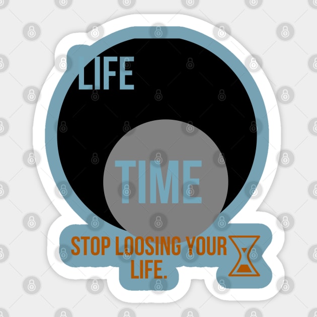 Life = Time Sticker by Imaginate